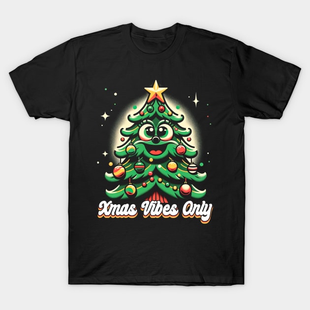Xmas Vibes Only T-Shirt by opippi